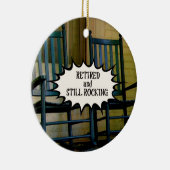 Gezwirnter und noch rockender Sonderverzierung Keramik Ornament (Rechts)