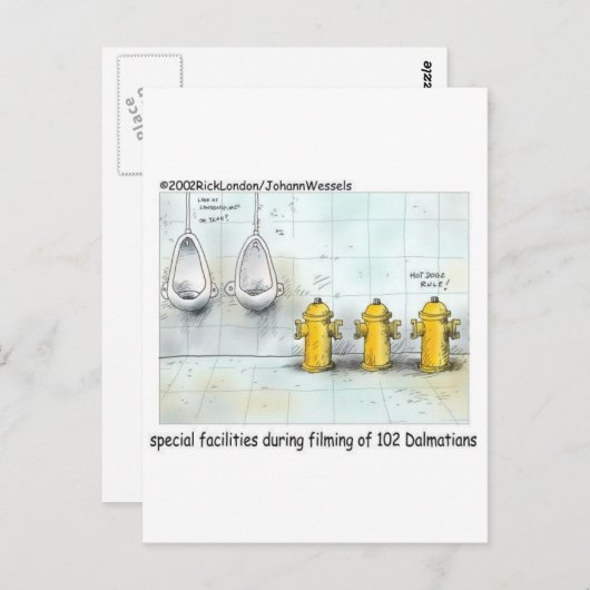 Gezwitscherte Hunde Bäder Gewitterte Geschenke & T Postkarte (Vorne/Hinten)