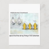 Gezwitscherte Hunde Bäder Gewitterte Geschenke & T Postkarte (Vorderseite)