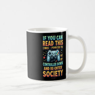 Gezwungen, in die Gesellschaft zurückzukehren Lust Kaffeetasse