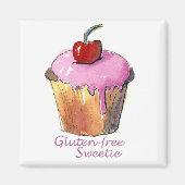 GF Cherry Cupcake Magnet (Vorne)
