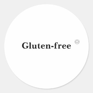 GF-Etikett Runder Aufkleber