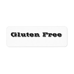 GF (Gluten frei) Aufkleber