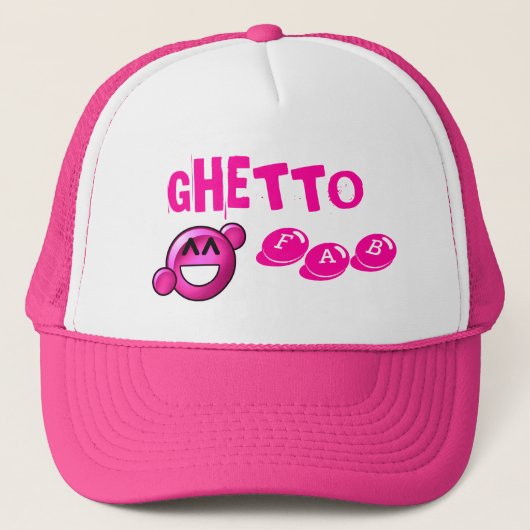 GF pink Truckerkappe (Vorderseite)