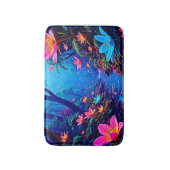 Gflüglerendes Dschungeloasis-Design Badematte (Vorderseite Vertikal)