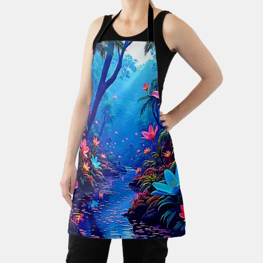 Gflüglerendes Dschungeloasis-Design Schürze (InSitu)