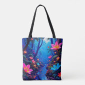 Gflüglerendes Dschungeloasis-Design Tasche (Rückseite)