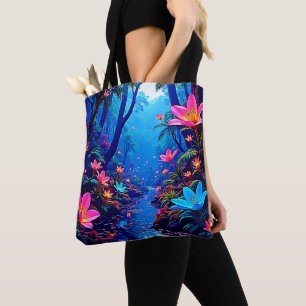 Gflüglerendes Dschungeloasis-Design Tasche