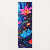 Gflüglerendes Dschungeloasis-Design Yogamatte (Vorderseite)