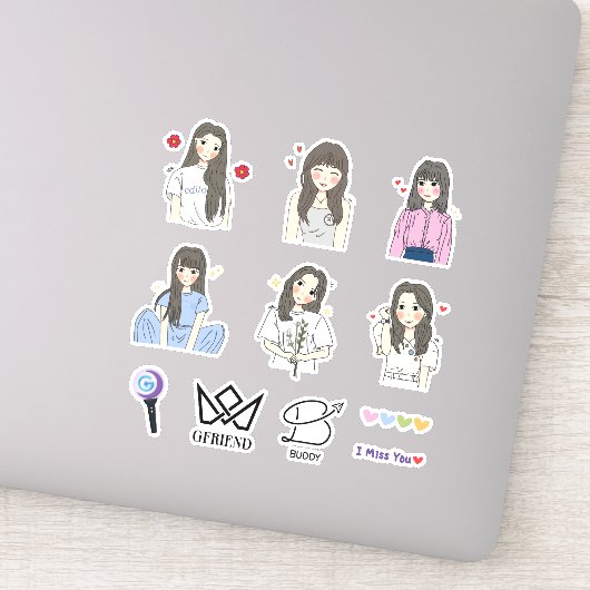 Gfriend Sticker (Kpop) (Detail)