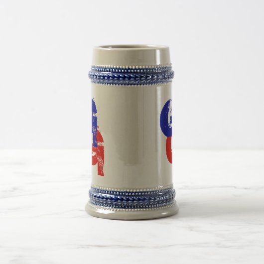 GG 22 Unze Stein Bierglas (Mittel)