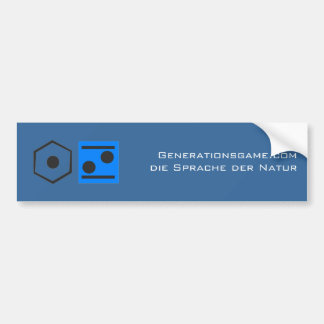 GG Button Autoaufkleber