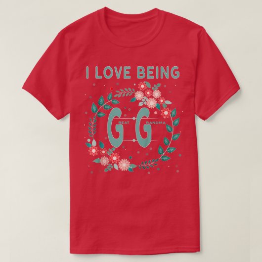 GG I Liebe ist Gigi Großmuttergeschenke - C T-Shirt (Design vorne)