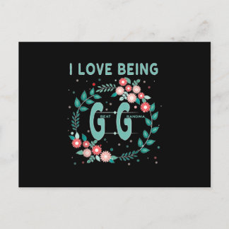 gg i Liebe ist Gigi Urgroßenkel Geschenk Einladungspostkarte
