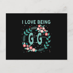 gg ich liebe es, Ururenkelin zu sein Geschenk Einladungspostkarte