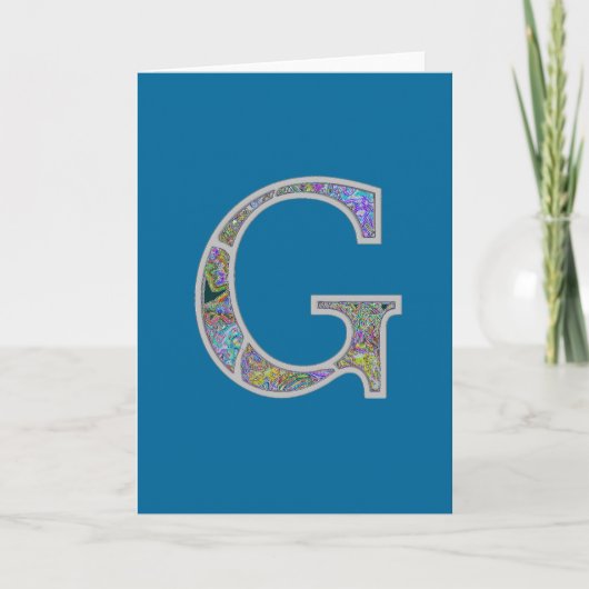 Gg Illuminated Monogram (Vorderseite)