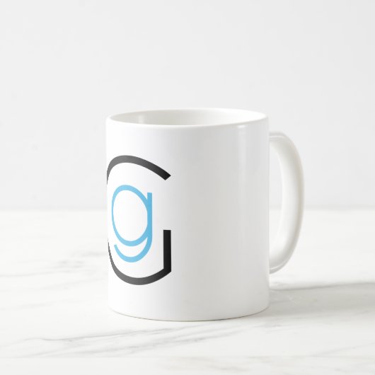 GG-Logo-Emblem Kaffeetasse (VorderseiteRechts)