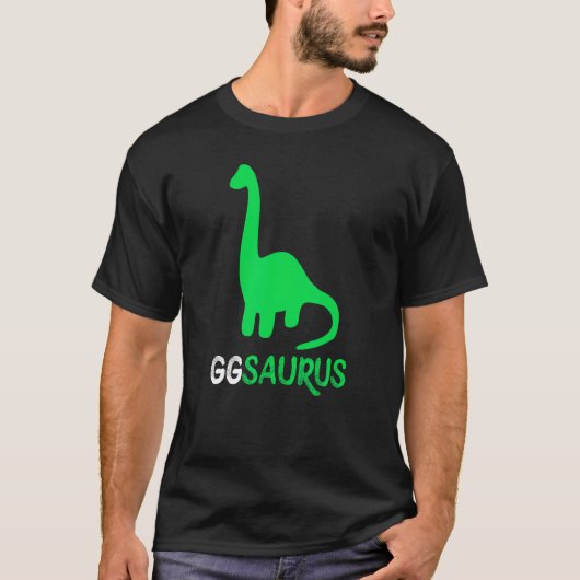 GG-Saurus Funny Dino Dinosaur GGSaurus T-Shirt (Vorderseite)