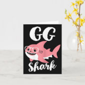Gg Shark Mother's Day Oma Funny Karte (Gelbe Blume)