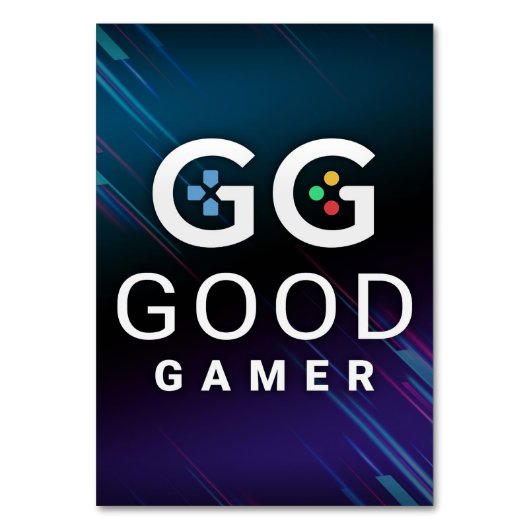 GG-Video Tischnummer (Vorderseite)
