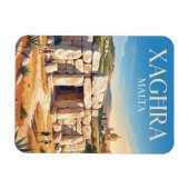 Ġgantija-Tempel Malta Magnet (Horizontal)