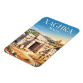 Ġgantija-Tempel Malta Magnet (Linke Seite)