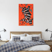 GGAST - Energiecode ECL7 - Leinwanddruck gespannt (Insitu (Schlafzimmer))