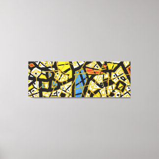 GGAST - GOLD T3 - Stretched Canvas Print Leinwanddruck