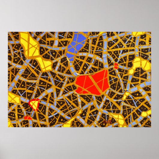GGAST Poster Druck 11L25 - Gold Kollektion (Vorne)