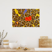 GGAST Poster Druck 11L25 - Gold Kollektion (Küche)