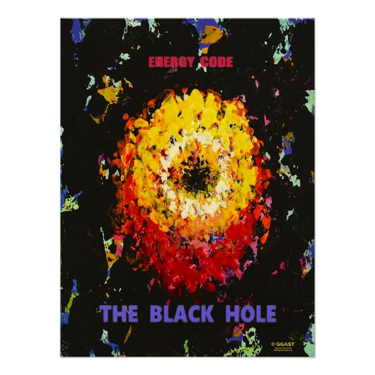 GGAST - The Black Hole - 20"x 26,67" Glossy Poster (Vorderseite)