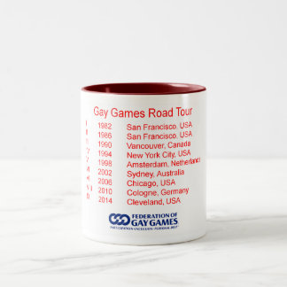 GGRoadTour2 Zweifarbige Tasse