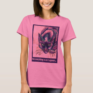 GGs lila Katzen-Entwurf T-Shirt