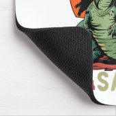 Ggsaurus Dino Dinosaur Gg-saurus T-rex Funny Trex Mousepad (Ecke)