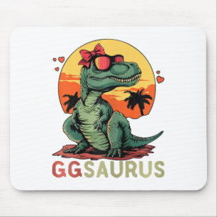 Ggsaurus Dino Dinosaur Gg-saurus T-rex Funny Trex Mousepad