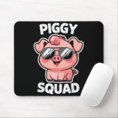 Ggy Squad G Wearing Sungles As Animal Funny Farmer Mousepad (Mit Mouse)