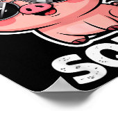 Ggy Squad G Wearing Sungles As Animal Funny Farmer Poster (Ecke)