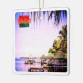 GH005 GHANA, Küste, Afrika, Keramikornament (Links)
