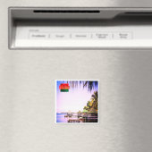 GH005 GHANA, Küste, Afrika, Kühlschrank Magnet (In Situ (Geschirrspüler))