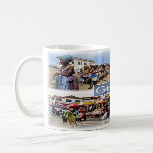 GH Ghana - Ghana - Kaffeetasse (Links)