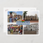 GH Ghana - Postkarte (Vorne/Hinten)