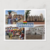 GH Ghana - Postkarte (Vorderseite)