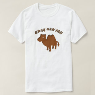 Ghą́ ą́fragIdii - Kamel in navajo T-Shirt