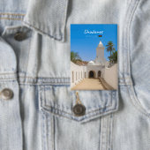 Ghadames, Libyen - Weiße Moschee Button (Insitu)
