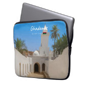 Ghadames, Libyen - Weiße Moschee Laptopschutzhülle (Vorderseite Links)
