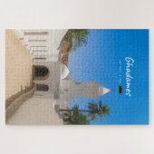 Ghadames, Libyen - Weiße Moschee Puzzle (Horizontal)