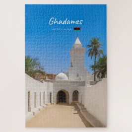 Ghadames, Libyen - Weiße Moschee Puzzle