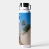 Ghadames, Libyen - Weiße Moschee Trinkflasche (Rückseite)