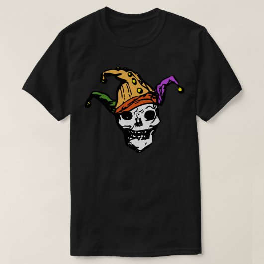 Ghaerig Jester Skull T-Shirt (Design vorne)