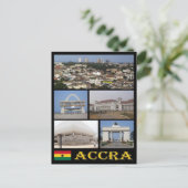 Ghana - Accra - Mosaik - Postkarte (Stehend Vorderseite)